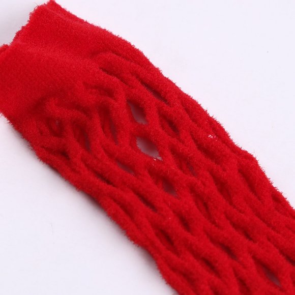 High Cut Deep-V Lace & Net Thong Back Teddy - Picture 4 of 6